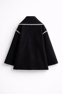 CAPPOTTO SCIARPA NERO